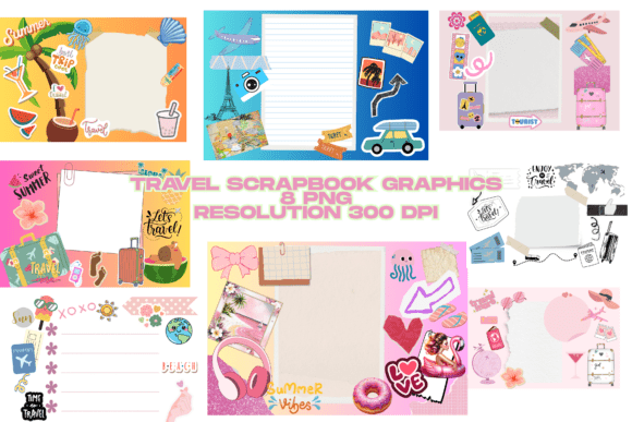 Download Travel Scrapbook Graphics - Scrapbook Collection