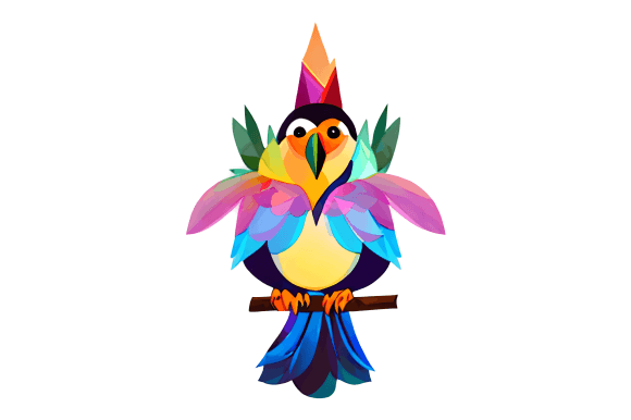 Download Abstract Exotic Bird - Premium Resources